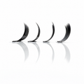 Silk Eyelash Extensions 0.15 – Single Length Trays for Spikes & Bold Accents (C/D)