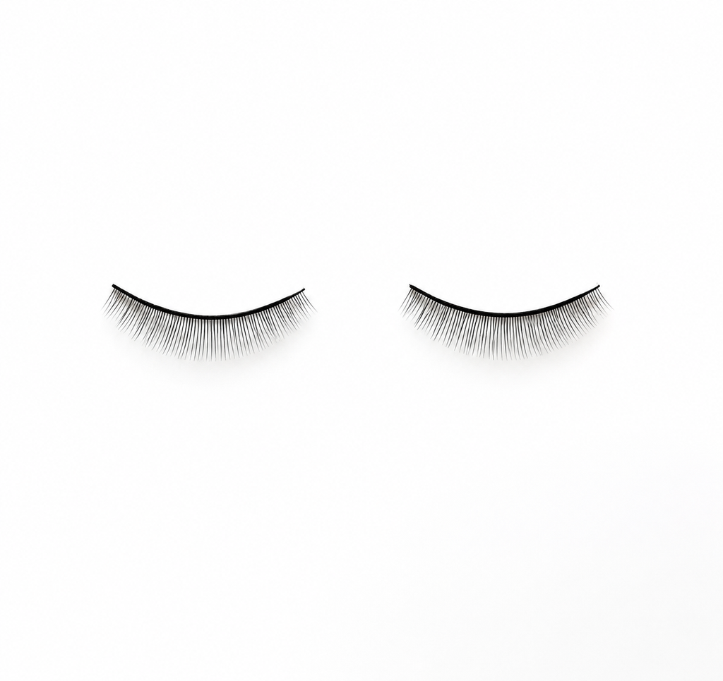 Self-Adhesive Lash Practice Strips – Mannequin Training Lashes (5 Pairs)