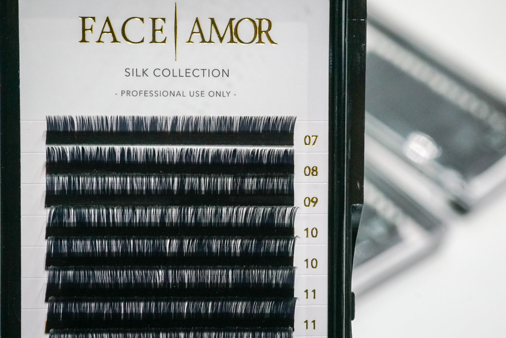 SILK Eyelash Extensions  | 0.07 | Single Length Trays