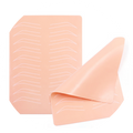 Pre-Drawn Brow Practice Skin – Double-Sided Rubber Microblading Practice
