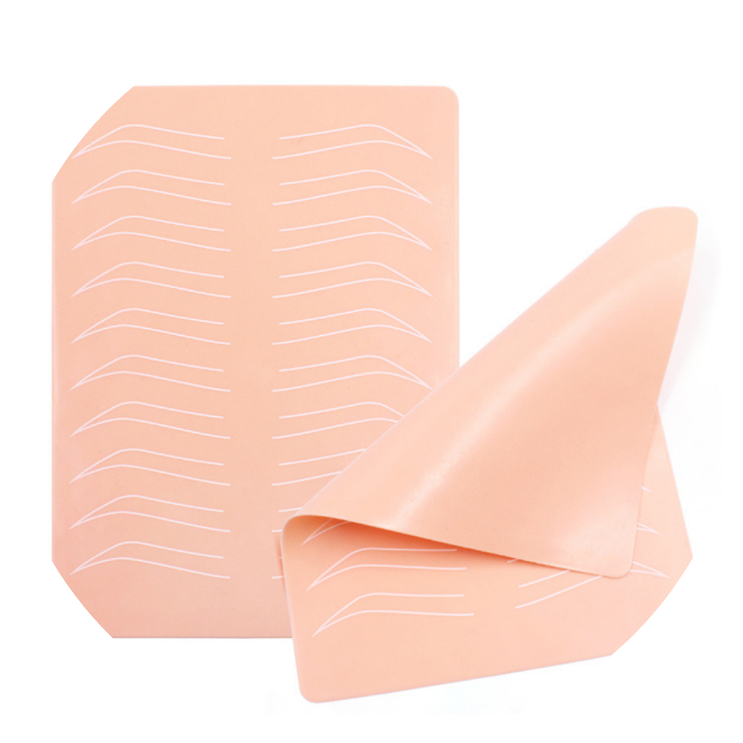 Pre Drawn Brow Practice Rubber Skin