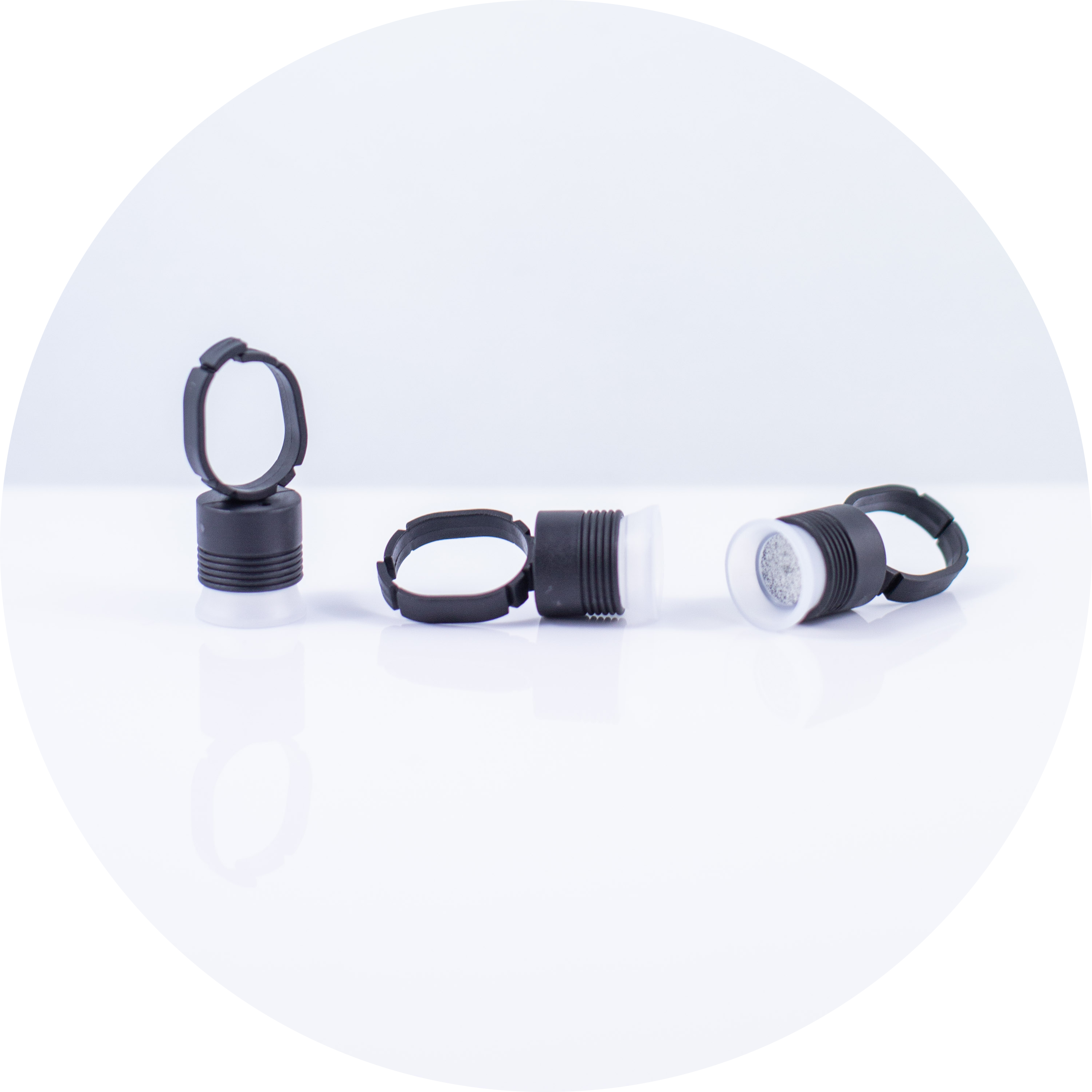 Disposable Sponge Cup Pigment Rings